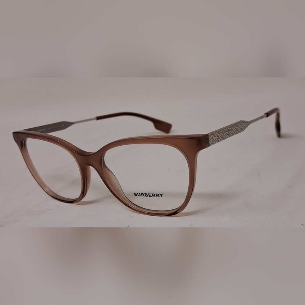 NWT Burberry Women's Charlotte Eye Glasses Frames Brown BE 2333 3173 53-16-140 - Picture 10 of 16